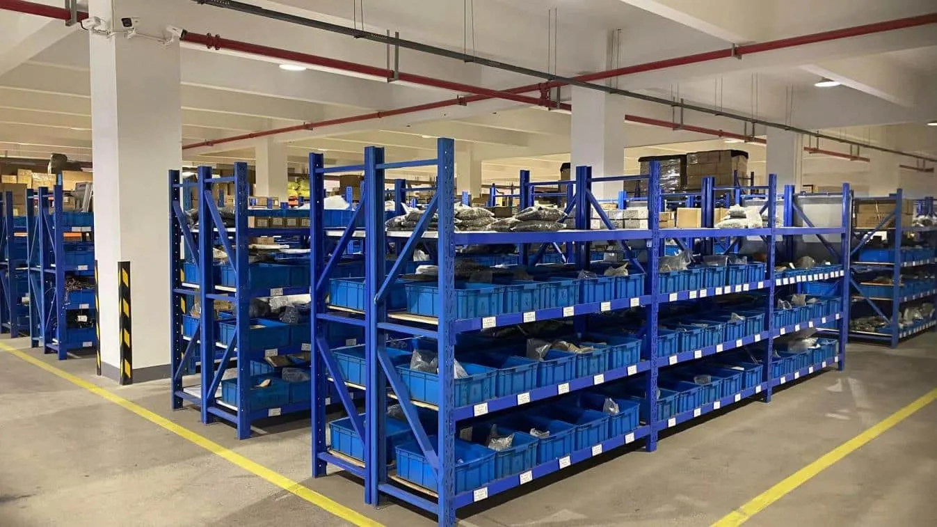 Parts warehouse